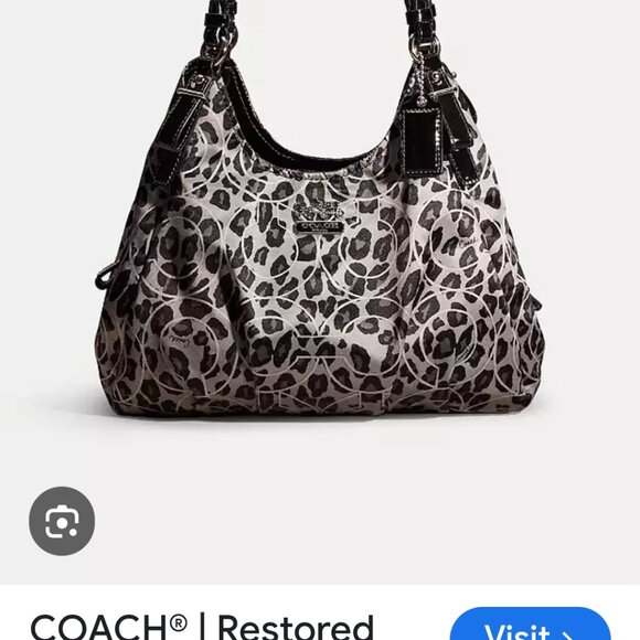 Coach Madison Ocelot Leopard 17751 - Picture 1 of 7